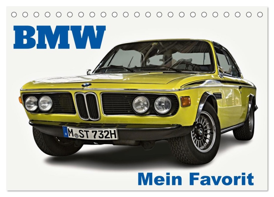 BMW Mein Favorit (Tischkalender 2026 DIN A5 quer), CALVENDO Monatskalender - (C) By Insideportugal
