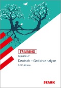 Cover-Bild zum Titel 'STARK Training Gymnasium - Deutsch - Gedichtanalyse 9./10. Klasse' von 'Sabina Zieglgänsberger'