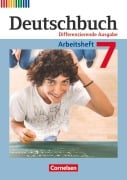 Cover-Bild zum Titel 'Deutschbuch 7. Schuljahr. Arbeitsheft Differenzierende Ausgabe' von 'Friedrich Dick, Toka-Lena Rusnok, Agnes Fulde, Marianna Lichtenstein'