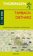 Cover-Bild zum Titel 'Wanderkarte Tambach-Dietharz' von ''