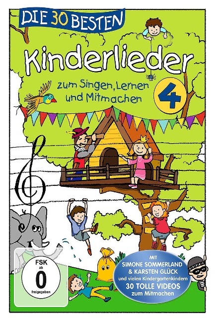 Die 30 besten Kinderlieder 4 (DVD) - S. /Glück Sommerland