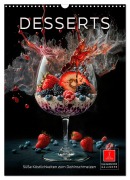 Desserts - Süße Köstlichkeiten zum Dahinschmelzen (Wandkalender 2026 DIN A3 hoch), CALVENDO Monatskalender - Peter Roder
