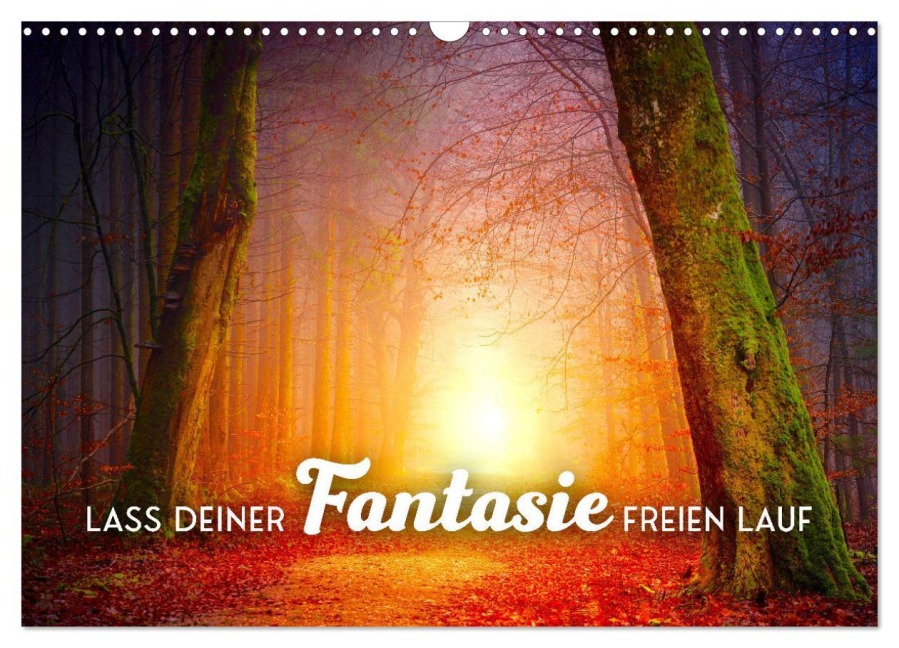 Lass Deiner Fantasie freien Lauf (Wandkalender 2026 DIN A3 quer), CALVENDO Monatskalender - Sf Sf