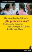 Cover-Bild zum Titel 'Du gehörst zu uns!' von 'Marianne Francke-Gricksch'