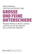 Cover-Bild zum Titel 'Große und feine Unterschiede' von ''