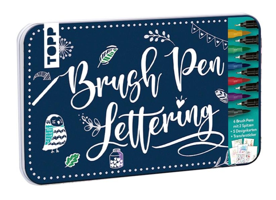 Brush Pen Lettering Designdose - Frechverlag