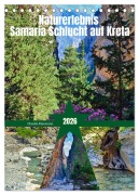 Cover-Bild zum Titel 'Naturerlebnis Samaria Schlucht auf Kreta (Tischkalender 2026 DIN A5 hoch), CALVENDO Monatskalender' von 'Claudia Kleemann'