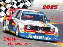 BMW im Rennsport Kalender 2025 - Frank Pommer