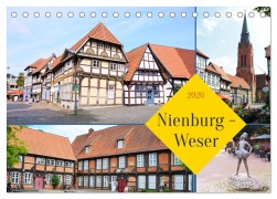 Cover-Bild zum Titel 'Nienburg - Weser (Tischkalender 2026 DIN A5 quer), CALVENDO Monatskalender' von 'Günther Klünder'