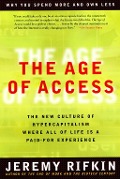 Cover-Bild zum Titel 'The Age of Access' von 'Jeremy Rifkin'