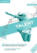 Talent Level 1 Student's Book/Workbook Combo with eBook - Clare Kennedy, Weronika Salandyk