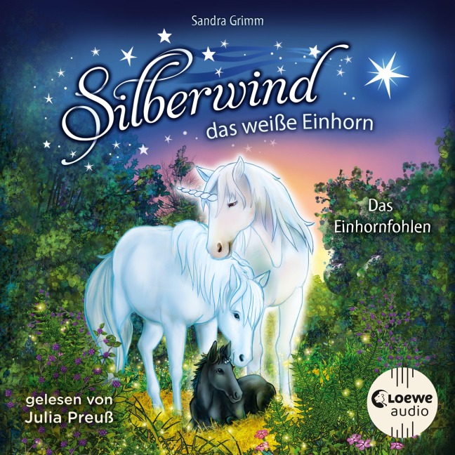 Silberwind, das weiße Einhorn (Band 7) - Das Einhornfohlen - Sandra Grimm