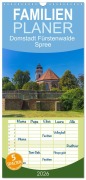 Cover-Bild zum Titel 'Familienplaner 2026 - Domstadt Fürstenwalde Spree mit 5 Spalten (Wandkalender, 21 x 45 cm) CALVENDO' von 'Redi Fotografie'