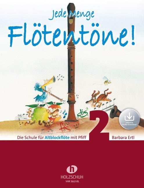 Jede Menge Flötentöne! 2 (mit Audio-Download) - Barbara Ertl