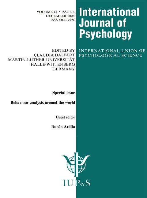 Behavior Analysis Around the World - 