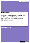 Cover-Bild zum Titel 'Ermittlung eines experimentellen Weges zur Klärung der Verhältnisformel von Kupfer(I)-oxid und Kupfer(II)-oxid (8. Klasse Gymnasium)' von 'Robert Kirchner'