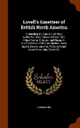 Cover-Bild zum Titel 'Lovell's Gazetteer of British North America' von 'Anonymous'