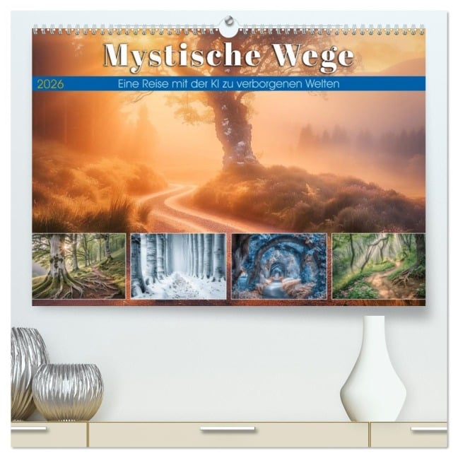 Mystische Wege (hochwertiger Premium Wandkalender 2026 DIN A2 quer), Kunstdruck in Hochglanz - Steffen Gierok-Latniak