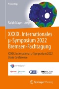 Cover-Bild zum Titel 'XXXIX. Internationales ¿-Symposium 2022 Bremsen-Fachtagung' von ''