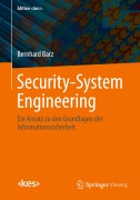 Cover-Bild zum Titel 'Security-System Engineering' von 'Bernhard Barz'