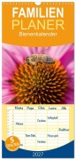 Cover-Bild zum Titel 'Familienplaner 2027 - Bienenkalender mit 5 Spalten (Wandkalender, 21 x 45 cm) CALVENDO' von 'Mark Bangert'