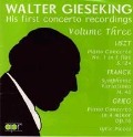 Die ersten Konzertaufnahmen Vol.3 - Walter Gieseking