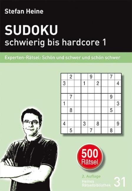Sudoku ­ schwierig bis hardcore 1 - 