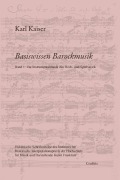 Cover-Bild zum Titel 'Basiswissen Barockmusik 01' von 'Karl Kaiser'