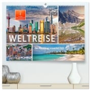 Weltreise - das Abenteuer erwartet Dich (hochwertiger Premium Wandkalender 2026 DIN A2 quer), Kunstdruck in Hochglanz - Peter Roder