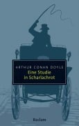 Cover-Bild zum Titel 'Eine Studie in Scharlachrot' von 'Arthur Conan Doyle'