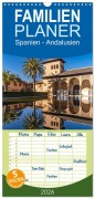 Familienplaner 2026 - Spanien - Andalusien mit 5 Spalten (Wandkalender, 21 x 45 cm) CALVENDO - Peter Schickert