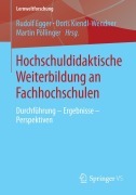 Cover-Bild zum Titel 'Hochschuldidaktische Weiterbildung an Fachhochschulen' von ''