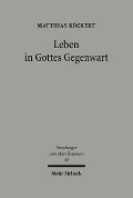 Cover-Bild zum Titel 'Leben in Gottes Gegenwart' von 'Matthias Köckert'