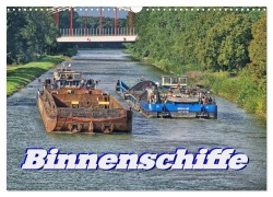 Cover-Bild zum Titel 'Binnenschiffe (Wandkalender 2027 DIN A3 quer), CALVENDO Monatskalender' von 'Peter Morgenroth (Petmo)'