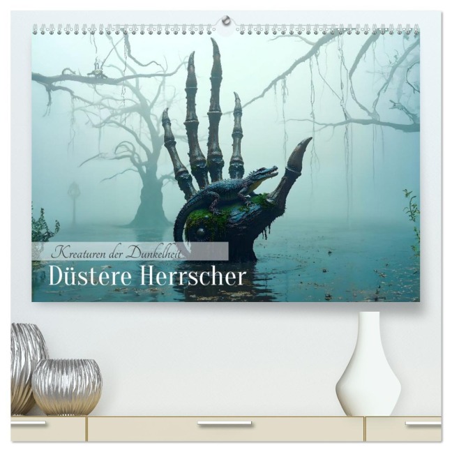 Kreaturen der Dunkelheit - Düstere Herrscher (hochwertiger Premium Wandkalender 2026 DIN A2 quer), Kunstdruck in Hochglanz - Sell Pixs:Sell