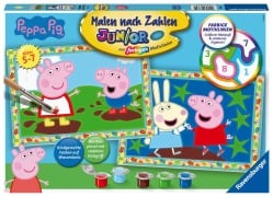 Cover-Bild zum Titel 'Ravensburger Malen nach Zahlen 28764 - Peppa Pig - Kinder 5-7 Jahren' von ''