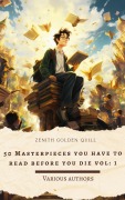 Cover-Bild zum Titel '50 Masterpieces you have to read before you die vol: 1' von 'Joseph Conrad, Louisa May Alcott, Honore Balzac, Edgar Rice Burroughs, D. H. Lawrence'
