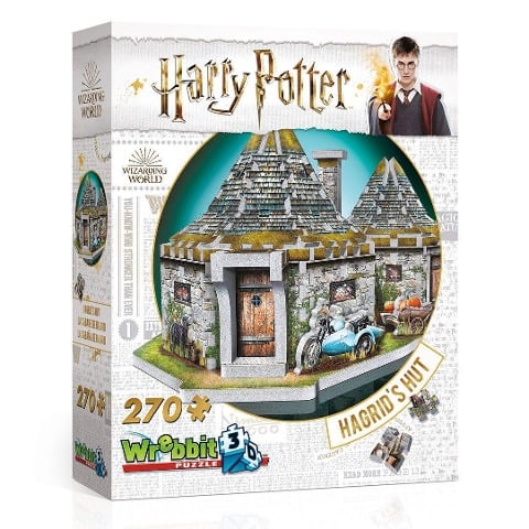 Hagrids Hütte - Harry Potter. 3D-PUZZLE (270 Teile) - 