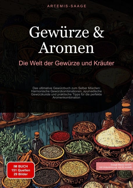 Gewürze & Aromen: Die Welt der Gewürze und Kräuter - Artemis Saage