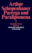 Cover-Bild zum Titel 'Parerga und Paralipomena I. Kleine philosophische Schriften' von 'Arthur Schopenhauer'