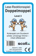 Cover-Bild zum Titel 'Lese-Reaktionsspiel: Doppelmoppel Level 3' von 'Christine von Pufendorf'