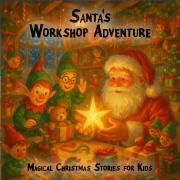 Cover-Bild zum Titel 'Magical Christmas Stories for Kids, Santa's Workshop Adventure' von 'Claudia Schröder'
