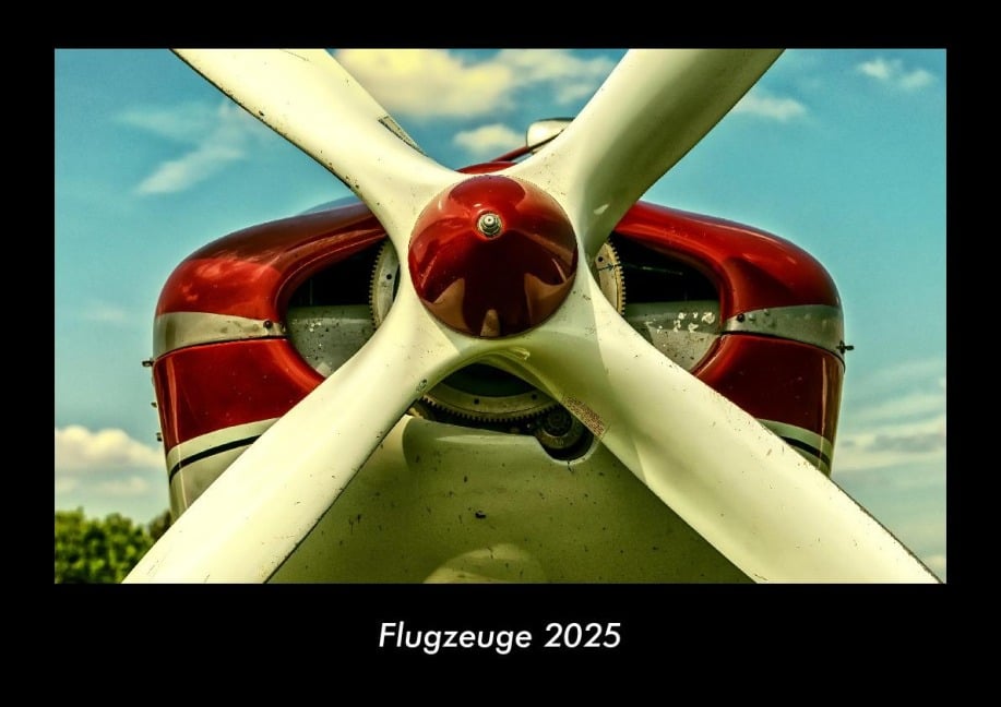 Flugzeuge 2025 Fotokalender DIN A3 - Tobias Becker