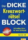 Cover-Bild zum Titel 'Der dicke Kreuzworträtsel-Block Band 28' von ''