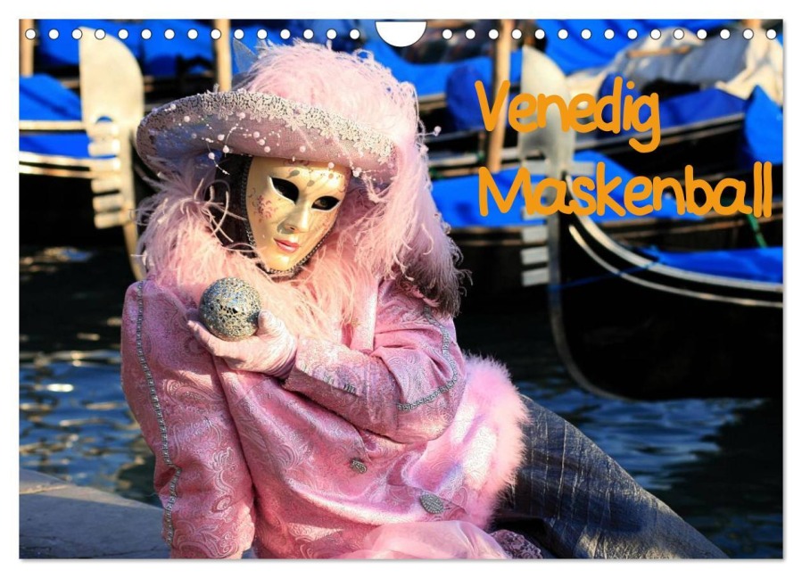 Venedig Maskenball (Wandkalender 2025 DIN A4 quer), CALVENDO Monatskalender - Joachim Hasche Fotografie