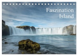 Faszination Island (Tischkalender 2025 DIN A5 quer), CALVENDO Monatskalender - Markus Kobel