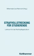Cover-Bild zum Titel 'Strafvollstreckung für Studierende' von ''