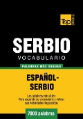 Cover-Bild zum Titel 'Vocabulario español-serbio - 7000 palabras más usadas' von 'Andrey Taranov'