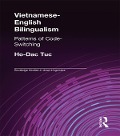 Cover-Bild zum Titel 'Vietnamese-English Bilingualism' von 'Ho-Dac Tuc'