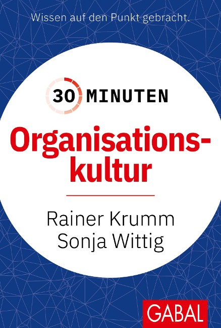 30 Minuten Organisationskultur - Rainer Krumm, Sonja Wittig